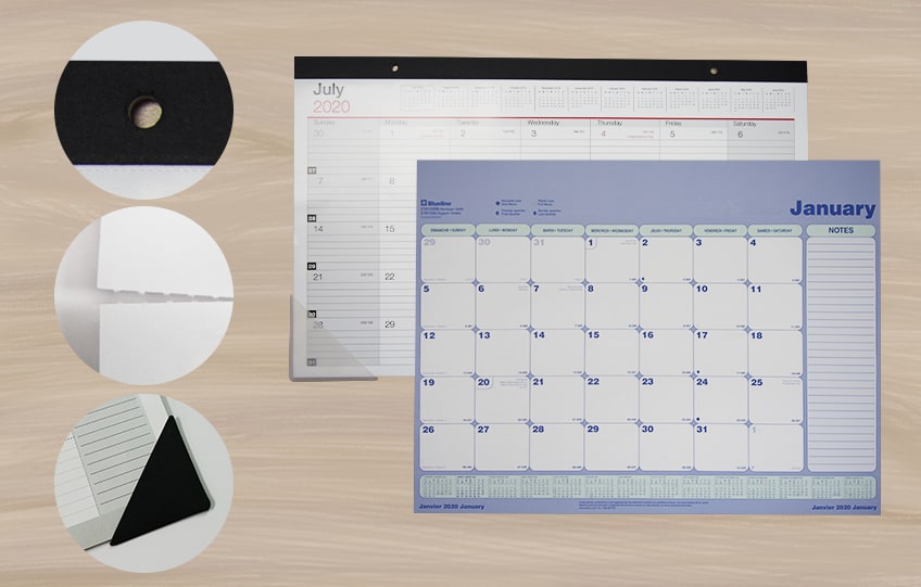 Deskpad Calendar - UPA Press Corporate Deskpad Supplier
