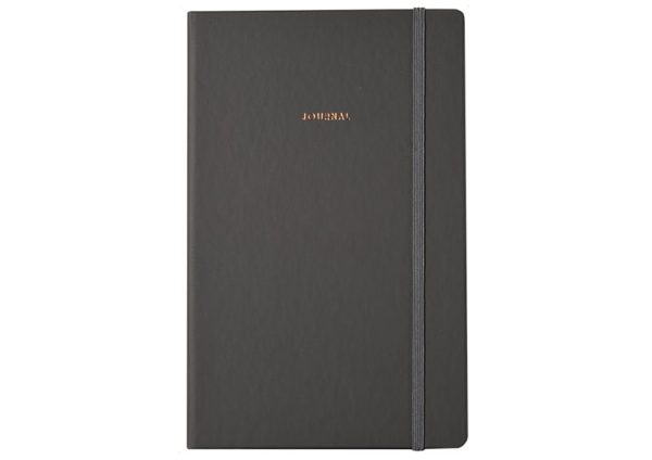 Gray Superior Large Diary - UPA Malaysia Diary Manufacturer